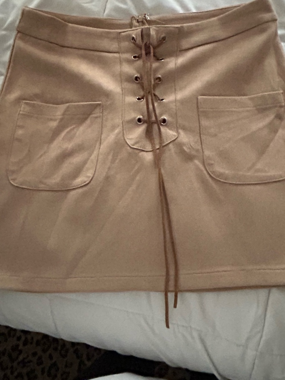 Tan Skirt